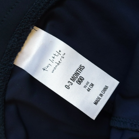 tiny little wonders baby water & sun hat 3 months - Picture 2 of 3